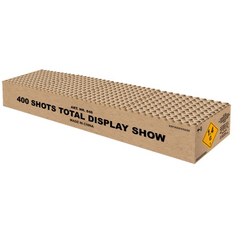 400 Shots Total Display Show