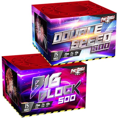 Big Block 500 - Double Speed 500 - 1+1