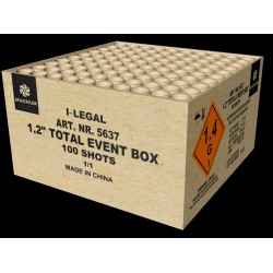 1.2'' Total Event Box 100 Shots