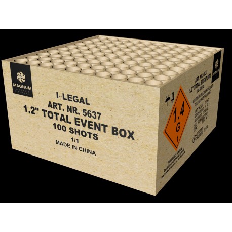 1.2'' Total Event Box 100 Shots